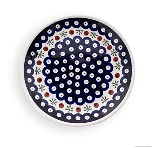 Bunzlauer Keramik Frühstücksteller 19 cm, Design 41