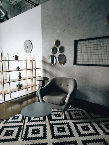 MIRRORS AND MORE Dekospiegel Vivien (Set, 5-St) - Dekospiegel in rundem Design, schwarz-goldfarben, ideal zur kreativen Wandgestaltung und für einen eleganten Touch in jedem Raum.