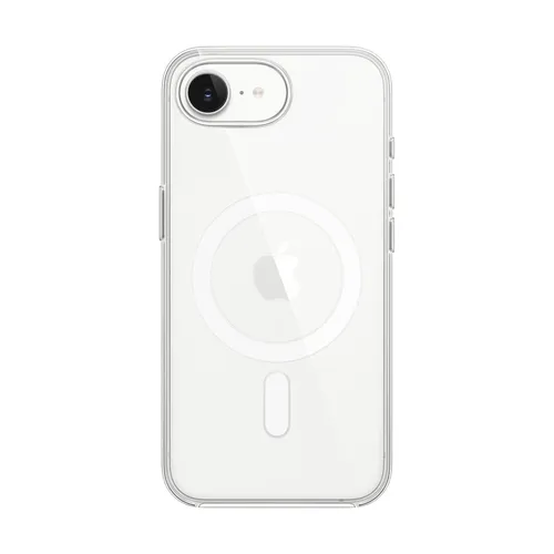 APPLE Clear Case mit MagSafe für iPhone 17e – Transparentes Backcover - Schütze dein iPhone 17e stilvoll mit diesem leichten, transparenten Case von Apple. Es passt perfekt, verhindert Kratzer und ermöglicht kabelloses Laden dank integrierter Magnete.