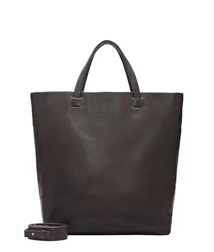 Liebeskind Hera Shopper Tasche L Leder 42 cm braun - Handtasche aus hochwertigem Leder mit verstellbarem Umhängeriemen und cleverem Reißverschlussfach für sichere Wertsachen – stilvoll und praktisch zugleich.