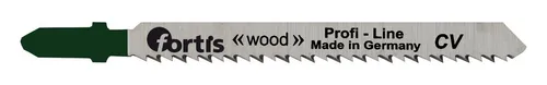 fortis Stichsägeblatt (5 Stück), CV 100 / 75 / 2,5