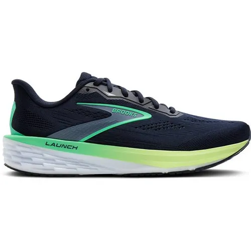 Brooks Herren Launch 12 blau 44.0 in silber von Brooks