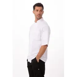 Chefs Works Montreal Cool Vent Unisex Kurzarm Koch-Jacke - Berufsbekleidung Gastronomie mit Cool Vent-System für optimale Temperaturregulierung und maximalen Komfort in heißen Küchen.