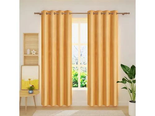 Vorhänge & Gardinen Gelb von WOLTU