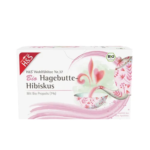 H&S Wohlfühltee Hagebutte-Hibiskus von H&S