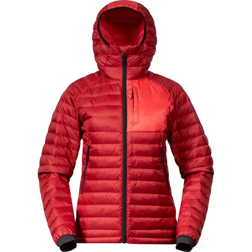 Bergans Damen Vaagaa Light Down Hoodie Jacke (Größe M, rot)