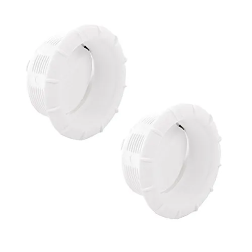 Endstück Warmluftaustritt Weiß Truma für 65mm Warmluftrohre verschließbar (2)