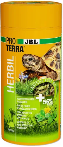 JBL PROTERRA Herbil - Hauptfutter mit Kräutern für alle Landschildkröten - 1000