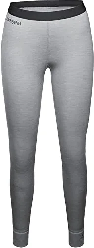 Schöffel Damen Merino Sport Pants long W - atmungsaktive Thermo Leggings - Funktionsunterwäsche aus Merinowolle und Lyocell für optimale Temperaturregulation und hohen Komfort, ideal für jede Jahreszeit und vielseitige Aktivitäten.