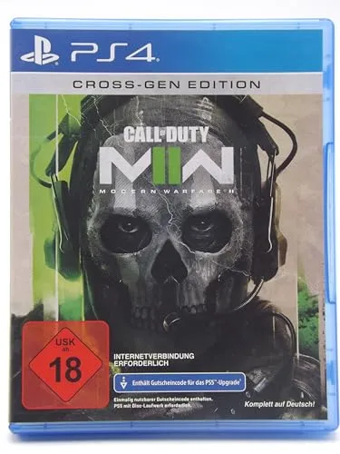 Call of Duty 19: Modern Warfare 2 (2022) - PS4 [EU Version] - Actionspiel für PS4 mit fesselndem Next-Gen-Gameplay, verbesserten KI-Systemen und umfangreichem Multiplayer-Erlebnis. Kämpfe an der Seite des legendären Sonderkommandos 141 und erlebe spannende Missionen!