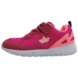Lico Taro VS Sneaker - Bequeme Laufschuhe in Pink/Rosa/Blau, 34 EU - Laufschuhe mit leichter CME-Laufsohle für optimalen Komfort und Beweglichkeit beim Laufen.
