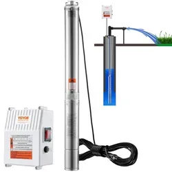 VEVOR Tiefbrunnen-Tauchpumpe 1500 W von Vevor