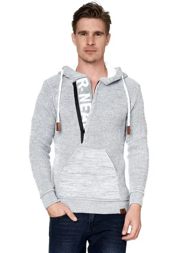 Rusty Neal Kapuzensweatshirt mit stylischem Ausschnitt
