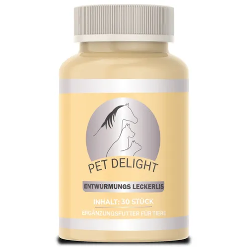 Produktbild Pet Delight® Wurm Leckerlis | Futterzusatzmittel für Tiere