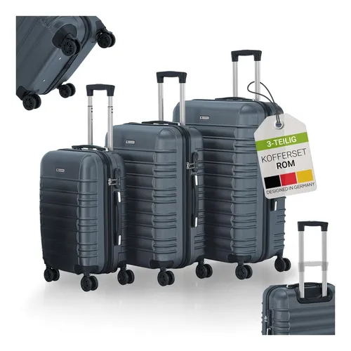 Juskys Hartschale Kofferset Rom