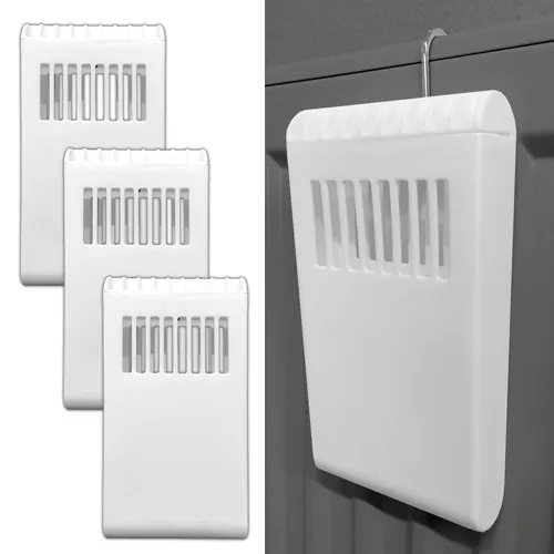 HAC24 3x Heizkörper Luftbefeuchter Kunststoff Heizung Raumbefeuchter Wasserverdunster