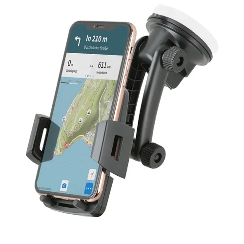 Autohalterung Universal für iPhone 16, 15, 14, 13 Samsung KFZ Halterung Sauger