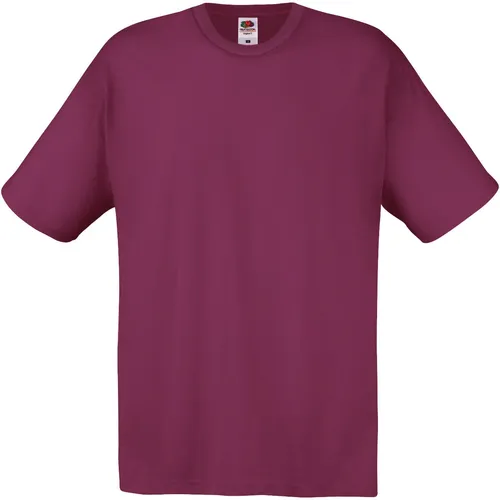 FRUIT OF THE LOOM - Herren T Shirt Original Tshirt Kurzarmshirt auch in 4XL 5XL