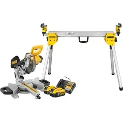 Starterset DeWalt DCS365N-XJ 5,0-Ah-Akku (2x) + DeWalt DE7033-XJ