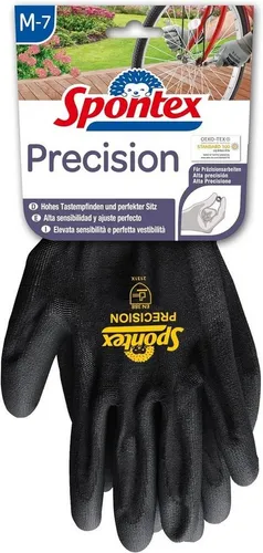 SPONTEX Arbeitshandschuhe Precision Handschuhe Größe XL für feine Arbeiten Farbe nicht wählbar (1-St)