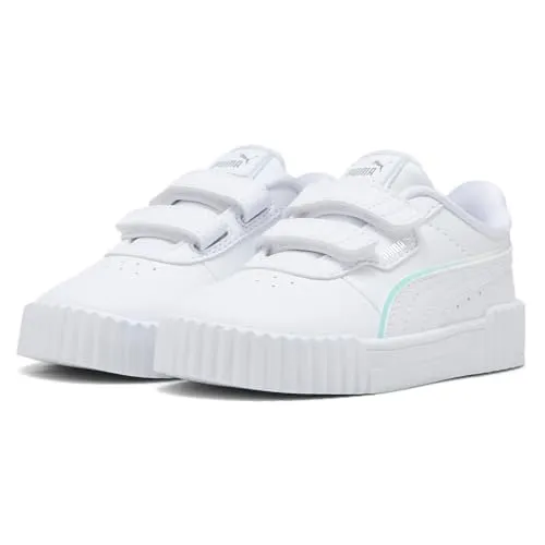 PUMA Carina 3.0 Holo 2.0 V INF – Trendige Sneakers für Kinder - Modische PUMA Carina 3.0 Holo 2.0 V INF für Kinder, ideal für den Alltag. Bequem und stylisch, perfekt für aktive kleine Entdecker.