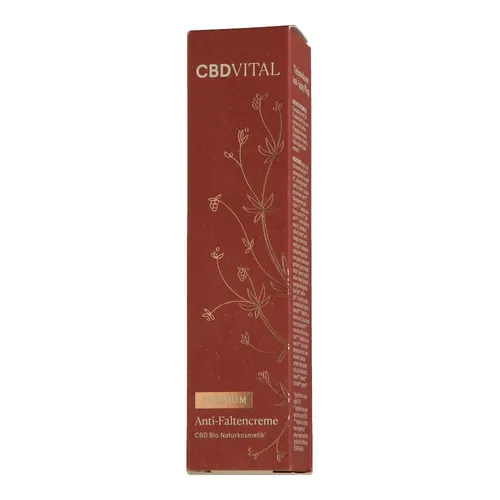 CBD VITAL Biokosmetik Anti-Faltencreme (50 ml)