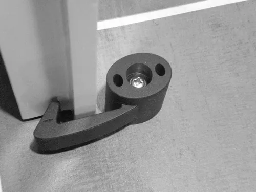 Türstopper Türpuffer Türkeil Bodentürstopper Stop & Go Artikel-Design® schwarz