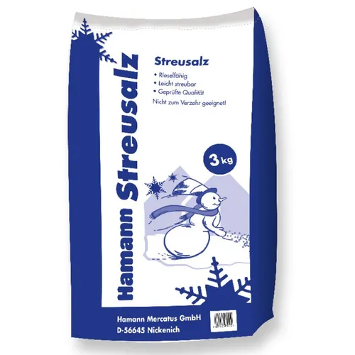Stabilo Streusalz 3 kg Sack – Winterstreusalz für Gehwege & Einfahrten