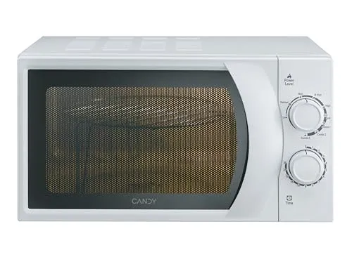 Candy CMG 2071 M Mikrowelle - Mikrowelle mit Grill, 20 Liter Garraum, 700 Watt Mikrowellenleistung und 900 Watt Grillleistung für vielseitiges Kochen und Grillen.