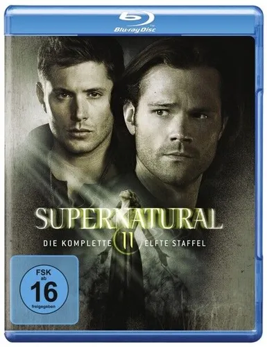 Supernatural - Staffel 11 [4 BRs] - Dramatische Fortsetzung der beliebten Serie, in der die Winchester-Brüder gegen die Dunkelheit kämpfen. Spannende 23 Episoden voller übernatürlicher Action und emotionaler Wendungen.