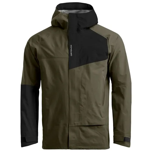 Ortovox Seceda 3L Jacket Men - Hochwertige Hardshelljacke - Funktionsjacken für Abenteuer am Berg, wasserdicht mit 20.000 mm Wassersäule und atmungsaktiv. Perfekt für alpine Herausforderungen und stylisch für den Alltag.