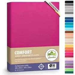 Bettlaken Pink von Leevitex