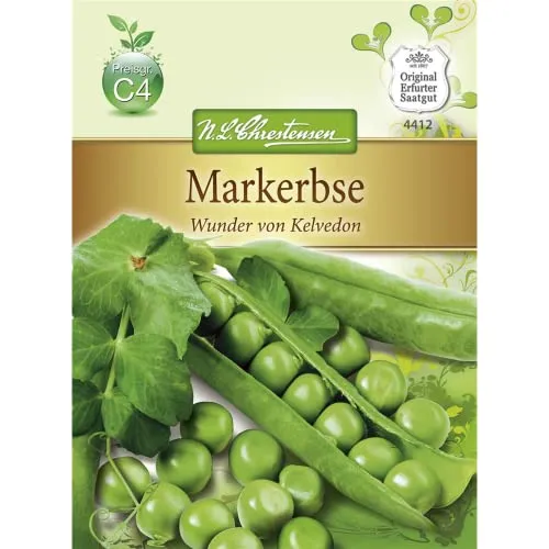 Chrestensen Markerbsen 'Wunder von Kelvedon' Saatgut