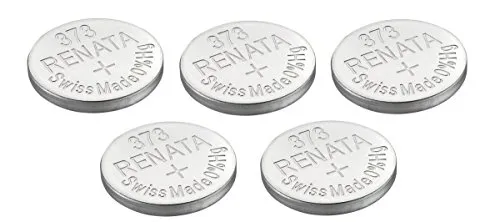 Uhrenbatterie Renata Swiss Made Renata 373 oder SR916SW 1.5V (5 x 373 oder SR 916 SW)