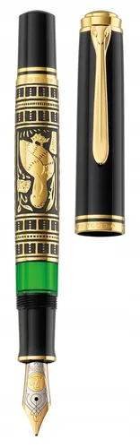 Pelikan Toledo M700 Kolbenfüller schwarz-gold M (mittel)