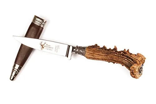 Thüringer Hirschhornverarbeitung Trachtenmesser/Hirschfänger - M010/HUBERTUS -