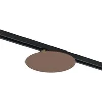Qazqa Moderne Bronzefarbene Deckenleuchte für Lichtschienensysteme - Verleihe deinem Raum mit der stilvollen QAZQA Deckenleuchte in Bronze ein modernes Upgrade. Ideal für Schienensysteme, sorgt sie für ein elegantes Ambiente und passt perfekt in Wohnzimmer, Küche oder Büro.