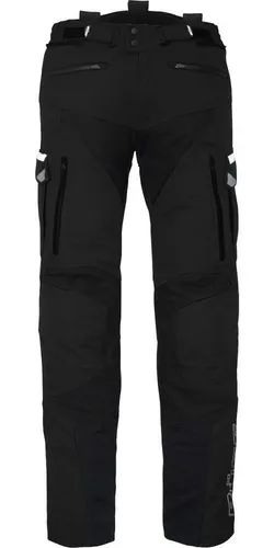 Büse Grado Pro Damen Motorrad Textilhose, schwarz, Größe 38 - Motorradhose für Damen, wasserdicht und atmungsaktiv mit verstellbarem Bund, ideal für komfortable Fahrten bei jedem Wetter.