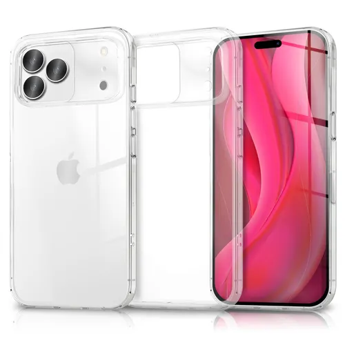 Hülle Klar für iPhone 17 Pro – Transparent Anti Gelb Silikon Schutz Crystal Case