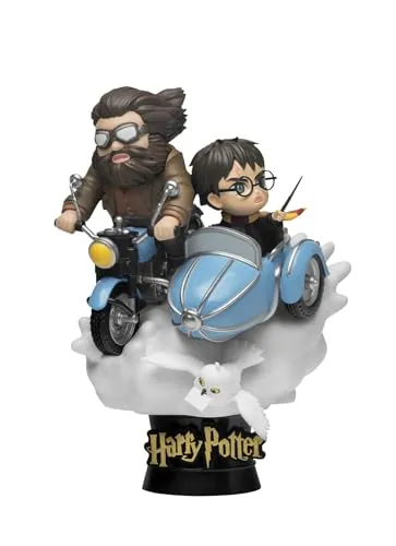 Beast Kingdom DS-098 Harry Potter Hagrid und Harry - Model Statuen, detailreiche Sammlerstücke mit beweglichen Teilen und authentischen Charakterdesigns aus der Harry Potter Reihe.