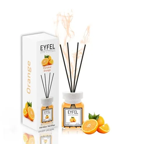 EYFEL Orange Reed Diffuser Set