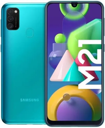 Samsung Galaxy M21 Android Smartphone 6,4 Zoll 64 GB Grün 