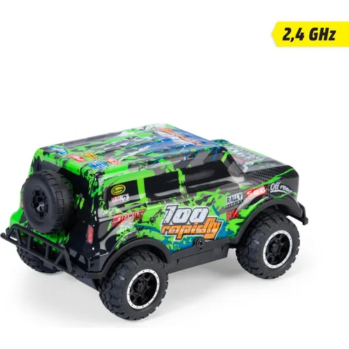 Dickie Toys RC-Auto RC Glow Rally Truck, mit Licht und Gummireifen