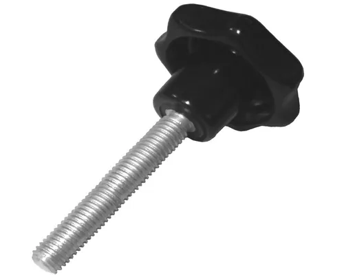 Walter Bethke GmbH & Co. KG Anhänger 5 Stück -- Sterngriffschraube M8 x 30 mm DIN6336 A schwarz Ø40