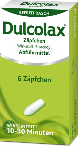 DULCOLAX 10 mg Zäpfchen 6 St.