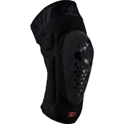 Leatt 3DF 5.0 EVO Mini Knieprotektoren für Kinder - Schwarz - Einheitsgröße - Der ultraleichte 3DF 5.0 EVO Mini Knieprotektor bietet optimalen Knieschutz und hervorragende Belüftung. Mit verstellbaren, rutschfesten Beinriemen für sicheren Sitz und Komfort während der Fahrt.