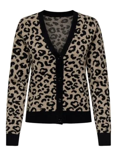 ONLY ONLLEO LS V-NECK CARDIGAN KNT NOOS Strickjacke von ONLY