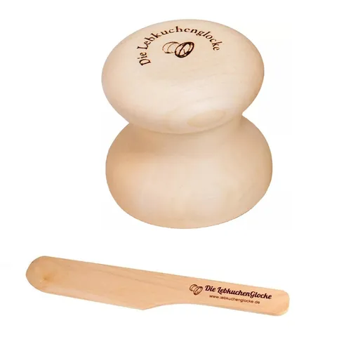 Neustanlo by Lebkuchenglocke Spar-Set 5 cm - Ausstechformen für Weihnachten, inklusive 1x Lebkuchenglocke und 1x Spatel, pflegeleicht und ideal für kreative Backideen.