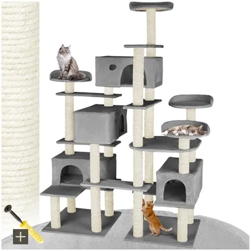 tectake Katzen Kratzbaum groß