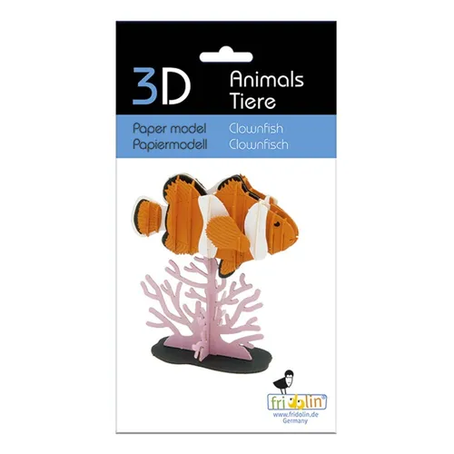 3D Tiere Papiermodell von Fridolin